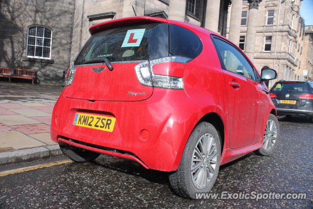 Aston Martin Cygnet spotted in Edinburgh, United Kingdom