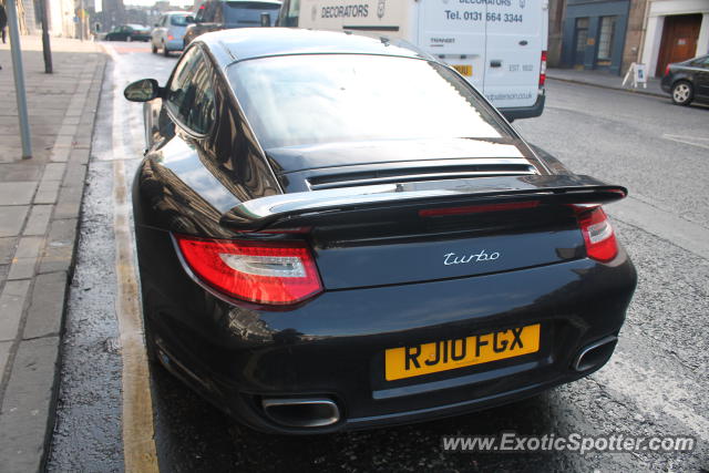 Porsche 911 Turbo spotted in Edinburgh, United Kingdom