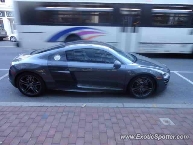 Audi R8 spotted in Red Bank, New Jersey