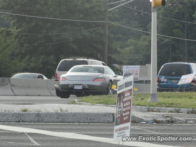 Mercedes SLS AMG spotted in Middletown, New Jersey