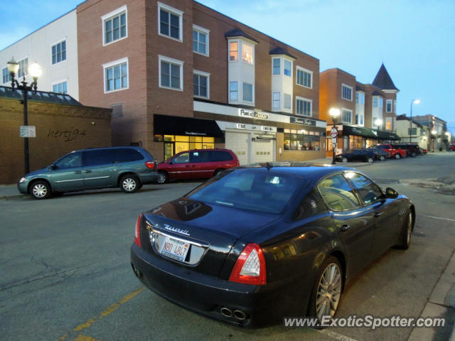 Maserati Quattroporte spotted in Barrington, Illinois