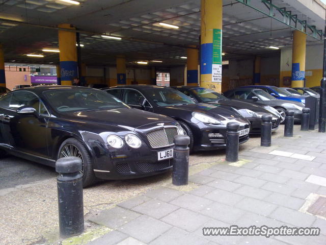 Bentley Continental spotted in London, United Kingdom