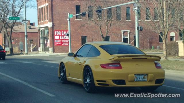 Porsche 911 Turbo spotted in Lincoln, Nebraska