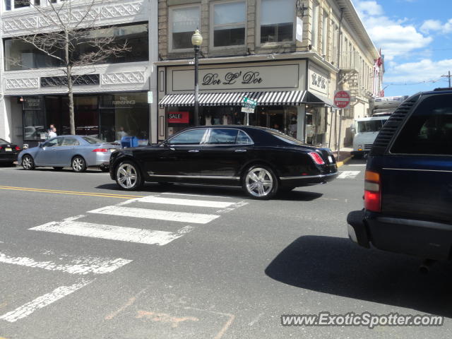 Bentley Mulsanne spotted in Red Bank, New Jersey