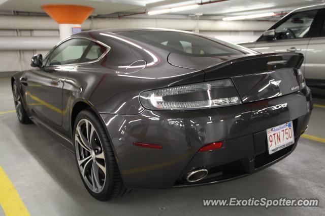 Aston Martin Vantage spotted in Boston, Massachusetts