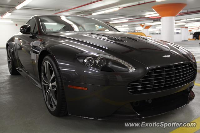 Aston Martin Vantage spotted in Boston, Massachusetts