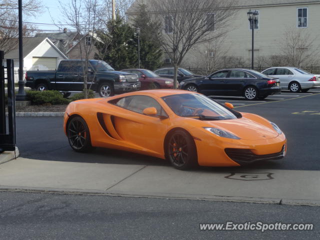 Mclaren MP4-12C spotted in Red Bank, New Jersey