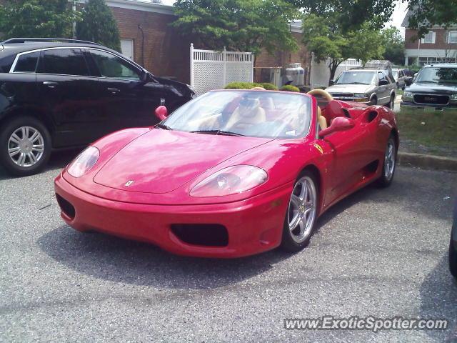 Ferrari 360 Modena spotted in Colts Neck, New Jersey