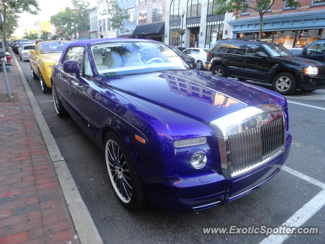 Rolls Royce Phantom spotted in Red Bank, New Jersey