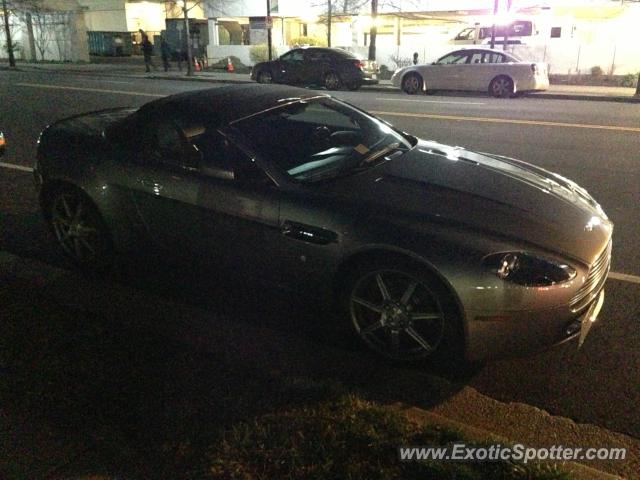 Aston Martin Vantage spotted in Alexandria, Virginia