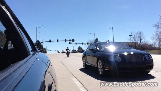 Bentley Continental spotted in Highlands ranch, Colorado