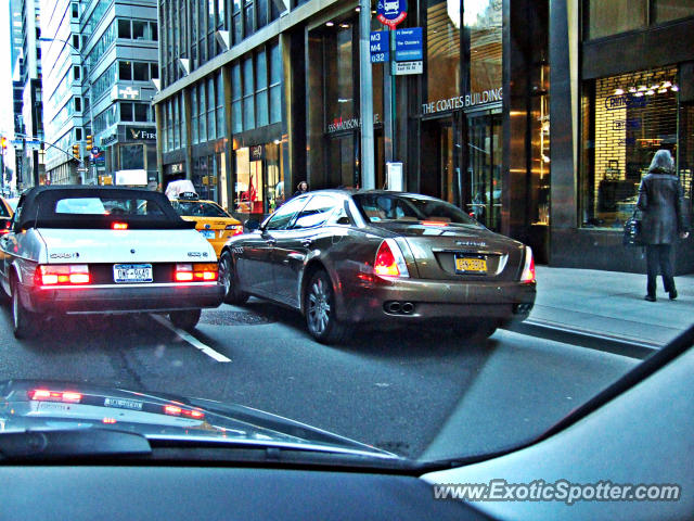 Maserati Quattroporte spotted in Mannhattan, New York