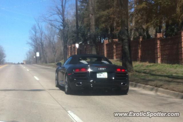 Audi R8 spotted in Cherry Creek, Colorado