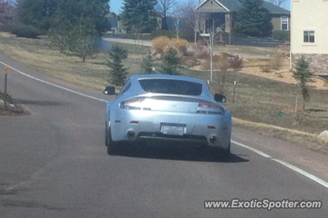 Aston Martin Vantage spotted in Castle Rock, Colorado