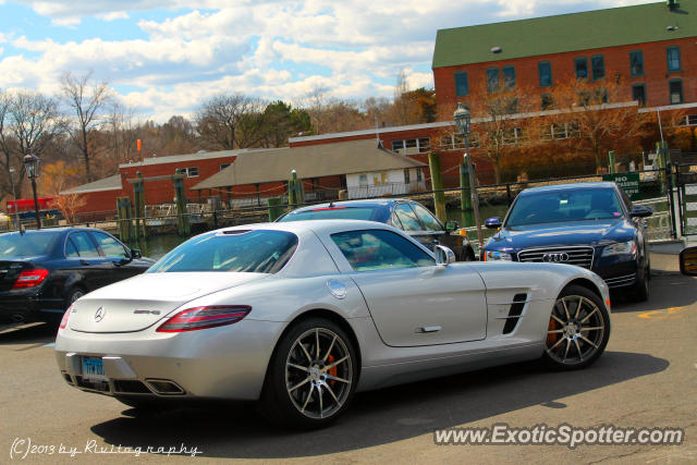 Mercedes SLS AMG spotted in Greenwich, Connecticut