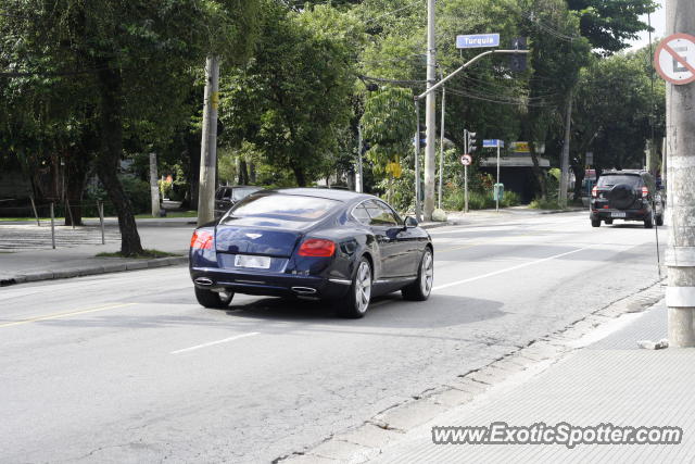 Bentley Continental spotted in São Paulo, Brazil