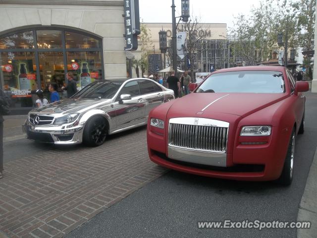 Rolls Royce Ghost spotted in Los Angeles, California