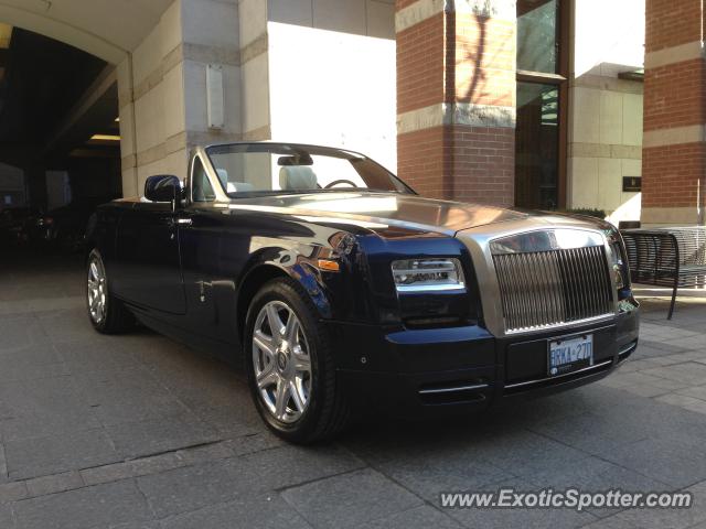 Rolls Royce Phantom spotted in Toronto, Canada