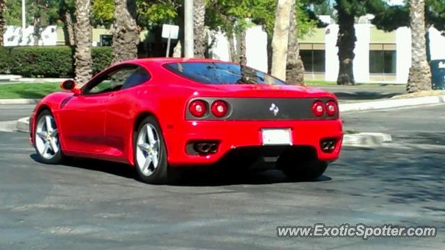 Ferrari 360 Modena spotted in Riverside, California