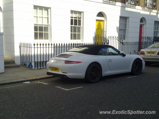 Porsche 911 spotted in London, United Kingdom