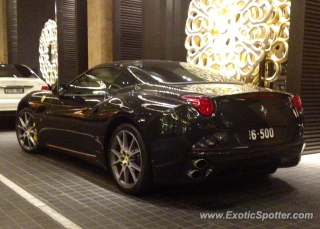 Ferrari California spotted in Melbourne, Australia