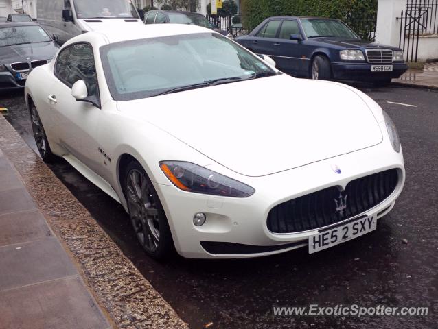 Maserati GranTurismo spotted in London, United Kingdom