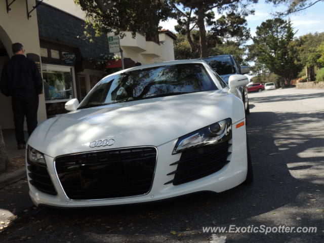 Audi R8 spotted in Carmel, California