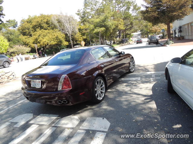 Maserati Quattroporte spotted in Carmel, California