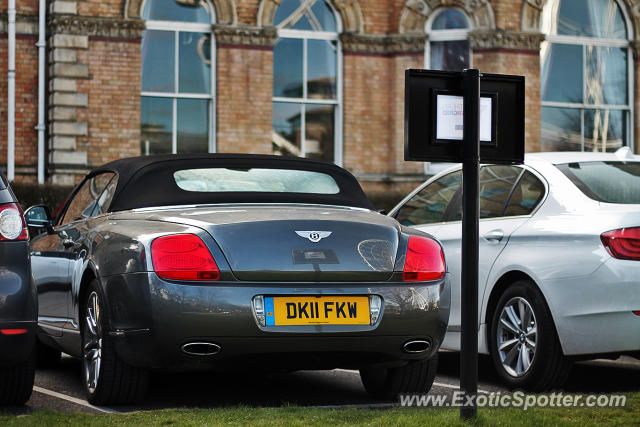 Bentley Continental spotted in York, United Kingdom