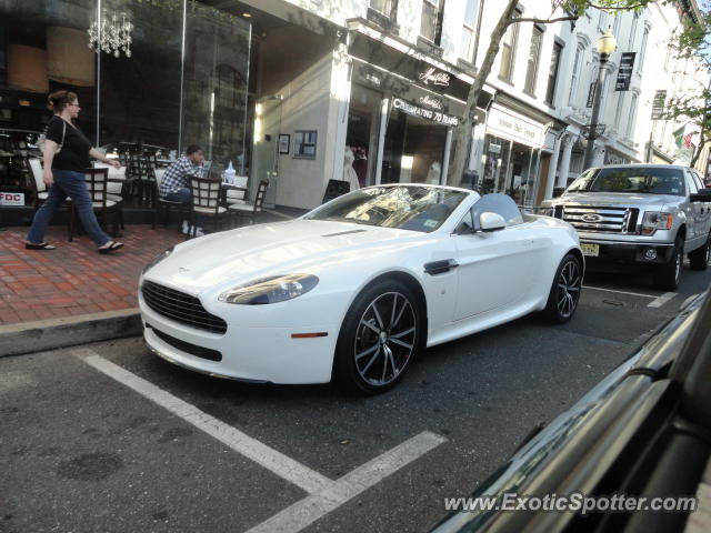 Aston Martin Vantage spotted in Red Bank, New Jersey