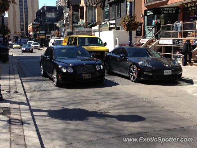 Bentley Continental spotted in Toronto, Canada