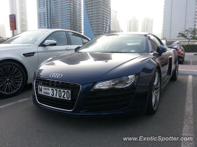 Audi R8 spotted in Dubai, United Arab Emirates