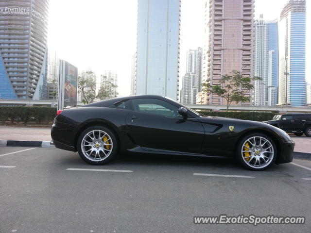 Ferrari 599GTB spotted in Dubai, United Arab Emirates