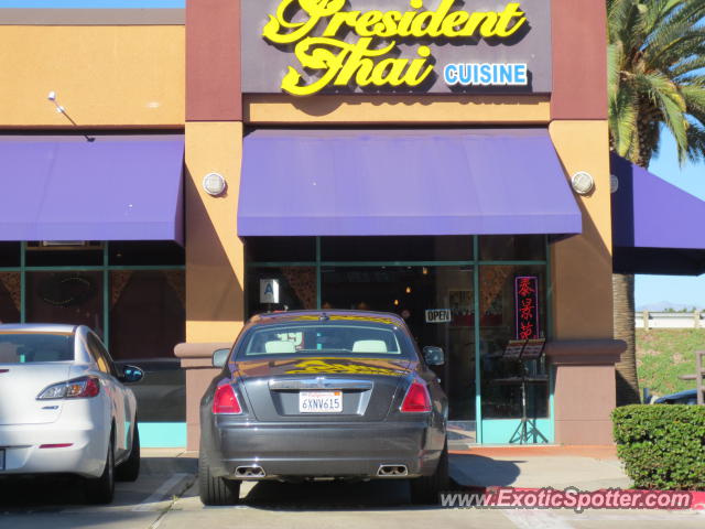 Rolls Royce Ghost spotted in Rowland Heights, California