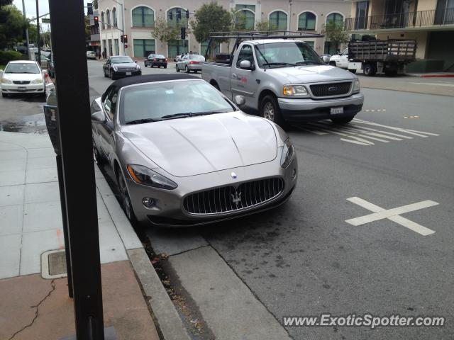 Maserati GranCabrio spotted in San Mateo, California