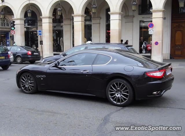 Maserati GranTurismo spotted in Paris, France