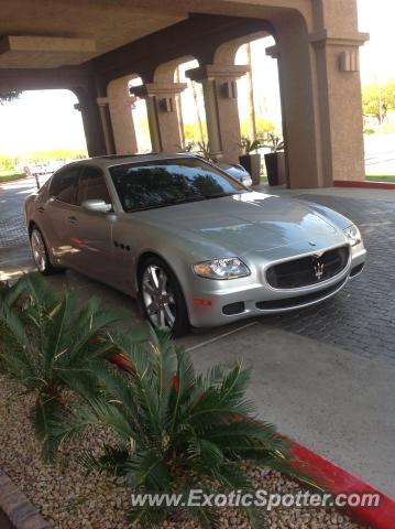 Maserati Quattroporte spotted in Mesa, Arizona