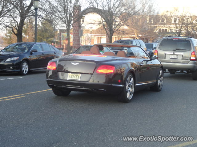 Bentley Continental spotted in Red Bank, New Jersey