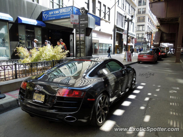 Audi R8 spotted in Chicago, Illinois