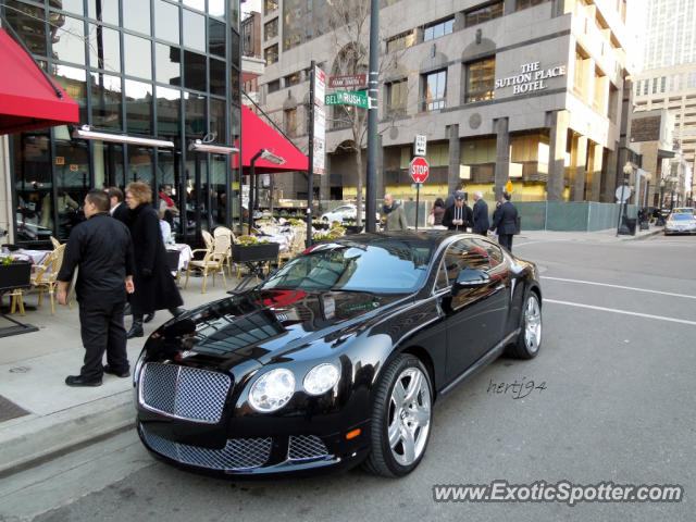 Bentley Continental spotted in Chicago, Illinois