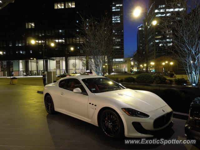 Maserati GranTurismo spotted in Chicago, Illinois