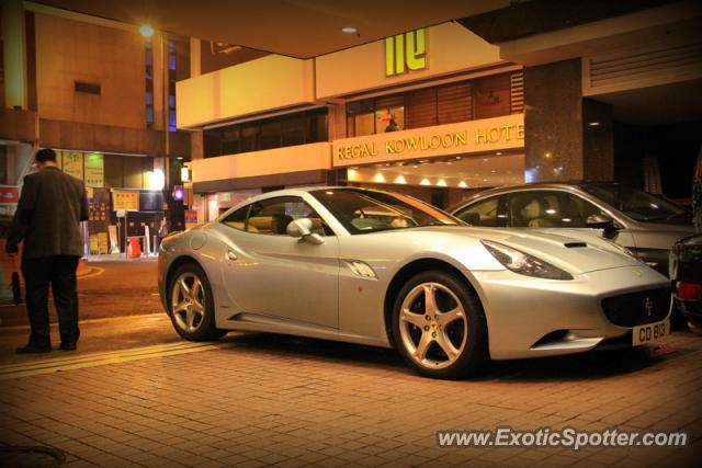 Ferrari California spotted in Hong Kong, China