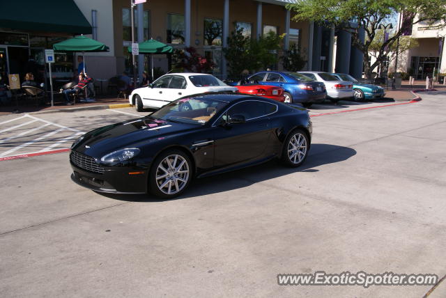 Aston Martin Vantage spotted in Dallas, Texas