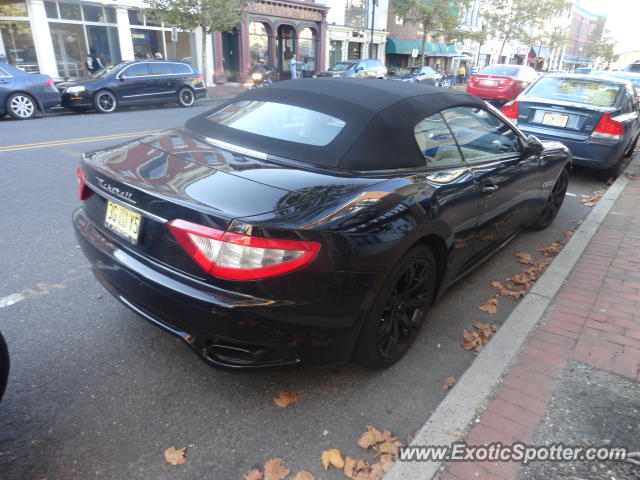 Maserati GranCabrio spotted in Red Bank, New Jersey