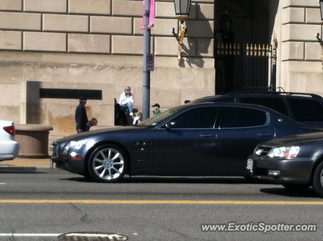 Maserati Quattroporte spotted in DC, Maryland