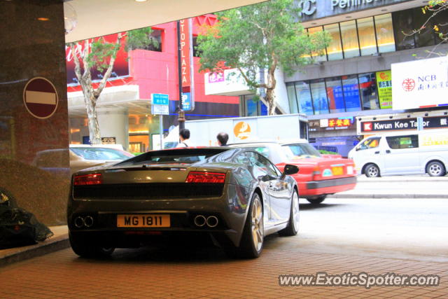 Lamborghini Gallardo spotted in Hong Kong, China