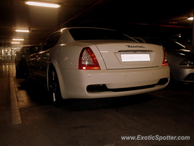 Maserati Quattroporte spotted in Sandton, South Africa