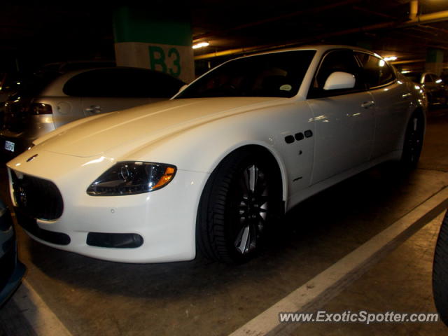 Maserati Quattroporte spotted in Sandton, South Africa