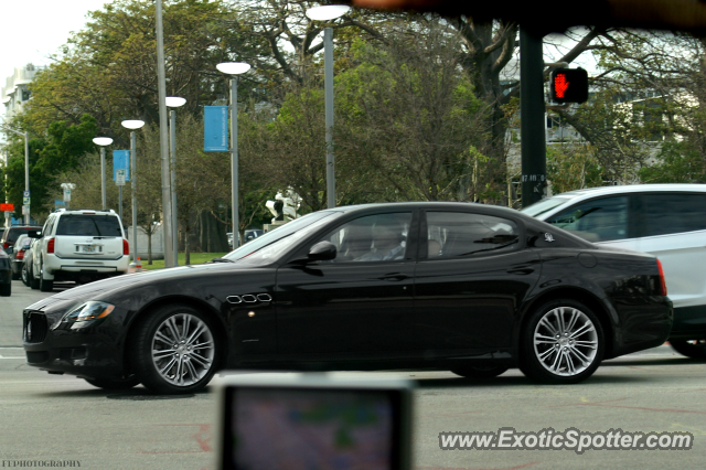 Maserati Quattroporte spotted in Miami, Florida