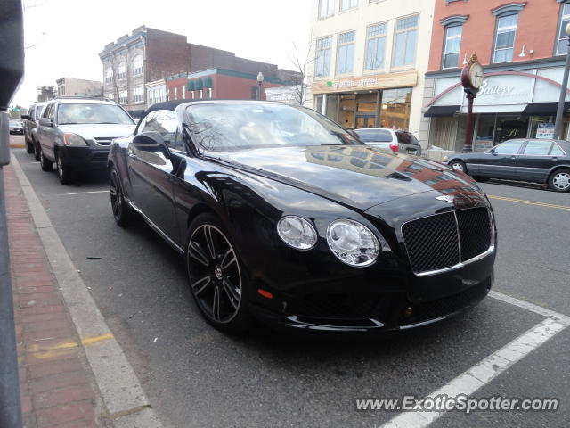 Bentley Continental spotted in Red Bank, New Jersey